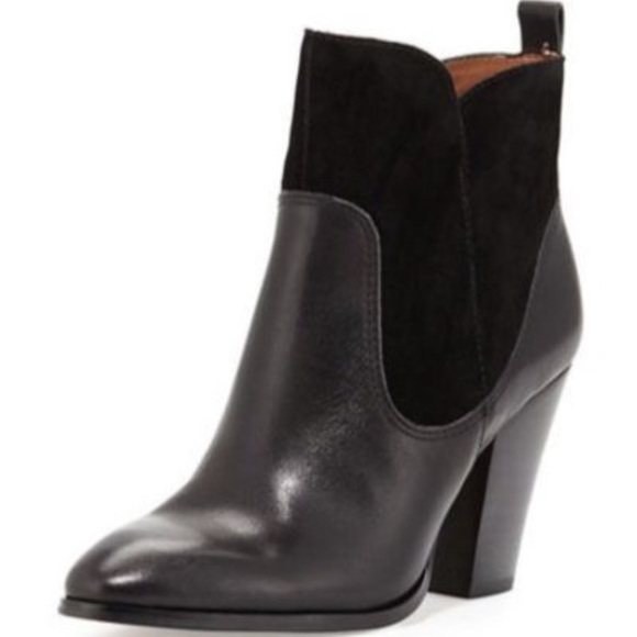 Donald J. Pliner Shoes - Donald J. Pliner Sesso suede black bootie